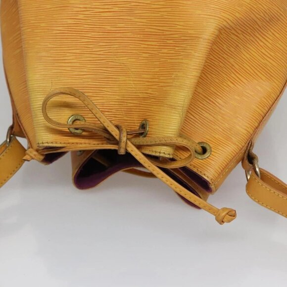 LOUIS VUITTON Epi Petit Noe Shoulder Bag Yellow M44109 LV Auth th5672 - Picture 8 of 16